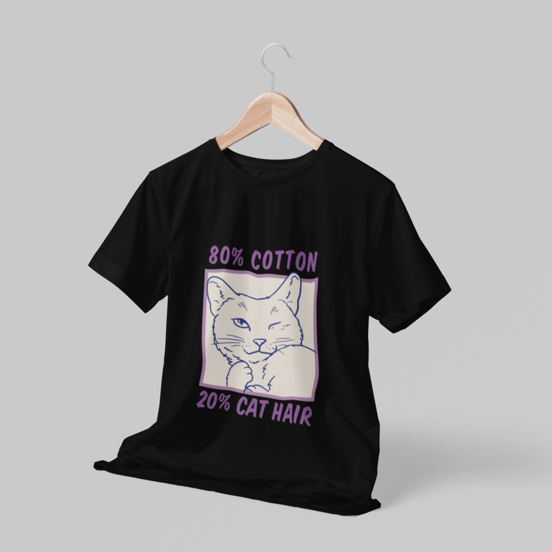 REMERA CAT HAIR