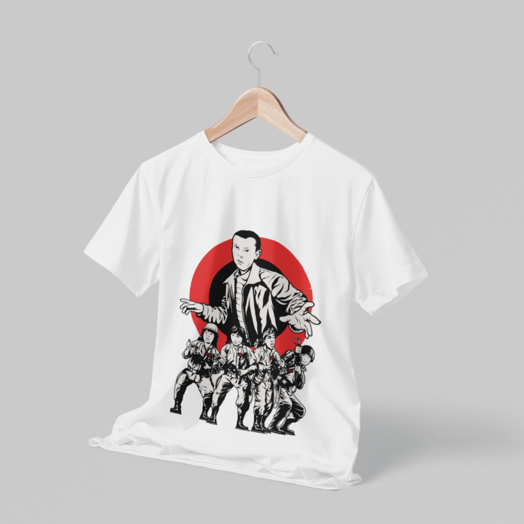 REMERA STRANGER THINGS - DEMOGORGONBUSTERS